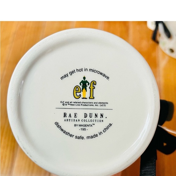 New Rae Dunn Elf 20th
NWT)
anniversary maple syrup mug set of 2 - Picture 3 of 3